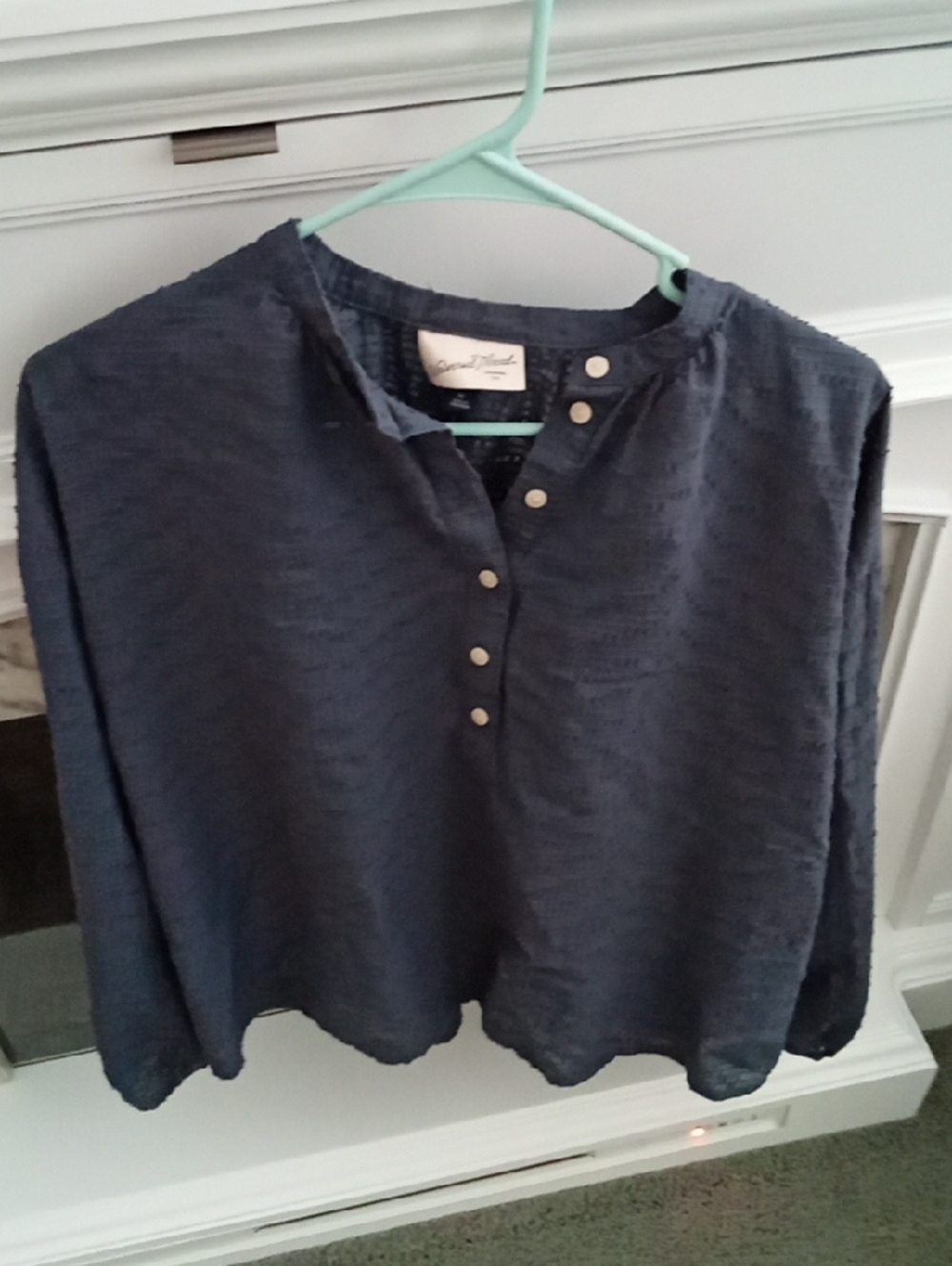 Ladies Oversized Textured Top